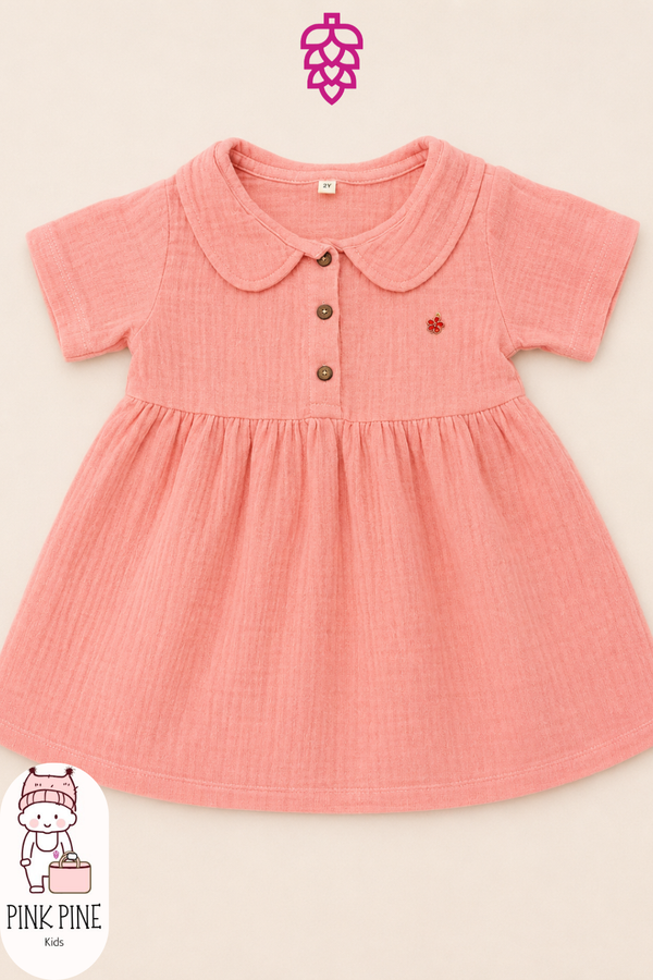 Round Collar Frock